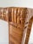 Wood Woven Rattan Plant Stand Drink Table 30” Height For Sale - Image 7 of 9