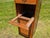 Brown Antique Quarter Sawn Oak Four Drawer File Cabinet 1920s Lot 1 For Sale - Image 8 of 18