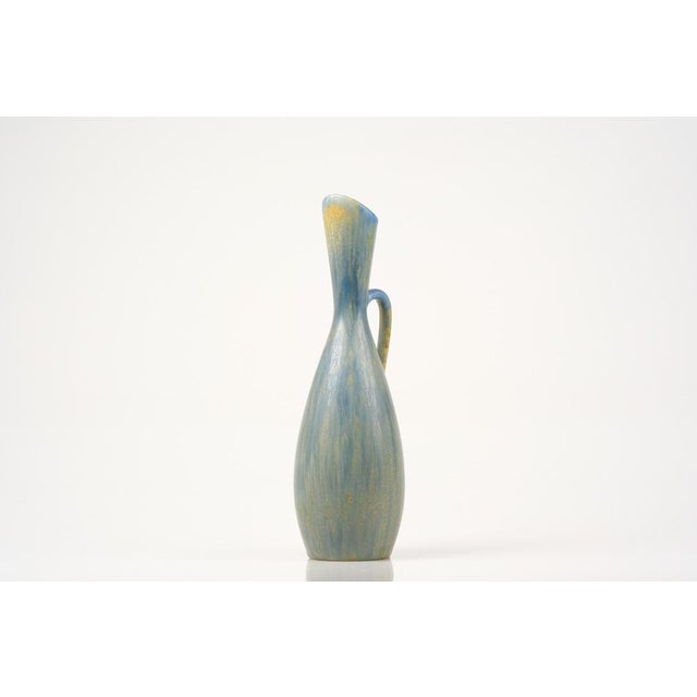 1950s Scandinavian Modern Ceramic Jug by Carl-Harry Stålhane for Rörstrand, 1950s For Sale - Image 5 of 8