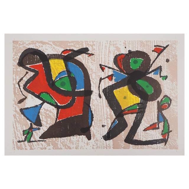 Joan Miro, Seduction, 1984, Original Engraving For Sale
