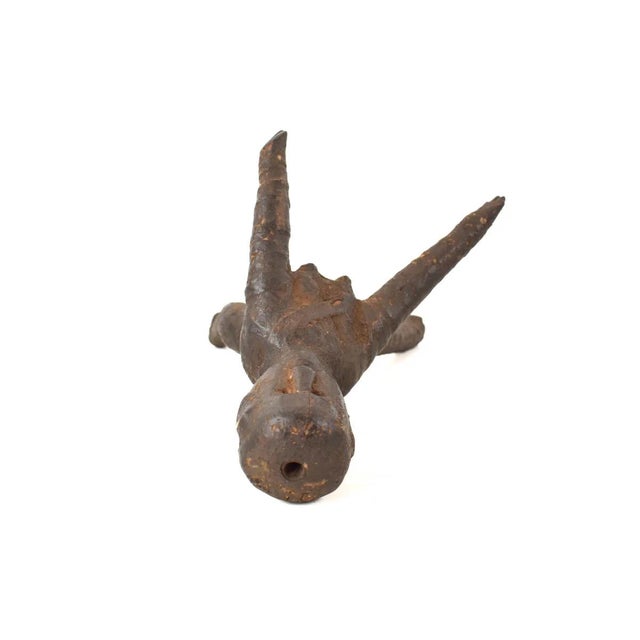 Wood Early 20th Century Pere Leather Female Figure Tanzania For Sale - Image 7 of 9