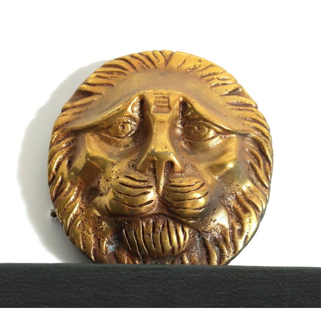 1980s Monumental English Coat of Arms Panel Painted Canvas on Panel by Maitland Smith For Sale - Image 9 of 10