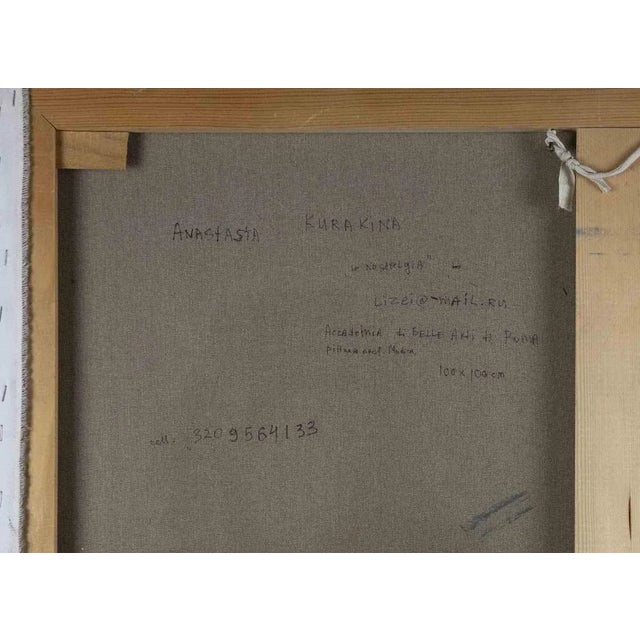 Early 21st Century Anastasia Kurakina, Nostalgia, Oil Painting, 2010s For Sale - Image 5 of 6