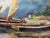 1960s Oil Painting Boat Port For Sale - Image 4 of 10
