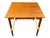 Vintage Danish Modern Teak Dining Table With Carved Tapered Legs For Sale - Image 9 of 18