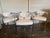 Metal Mid Century Modern Dining Chairs - Set of 4 For Sale - Image 7 of 9