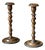 Antique Turned Candlesticks, 1800s, Set of 2 For Sale