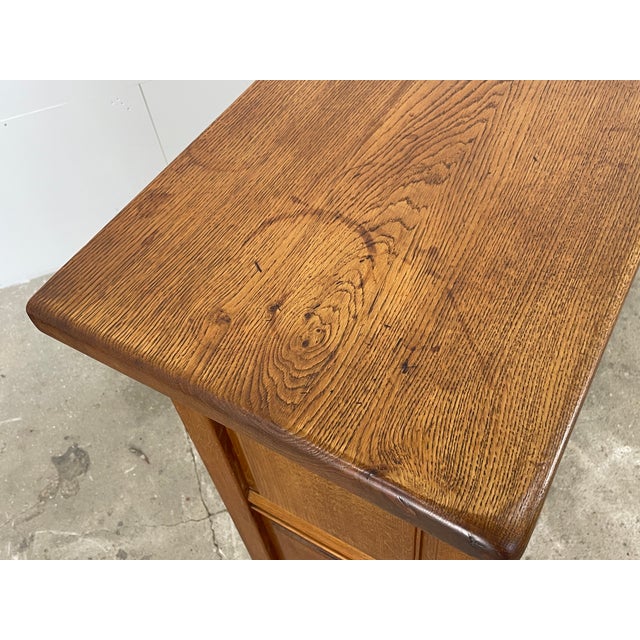 Mid-Century Modern Danish Cabinet in Oak, 1950s For Sale - Image 12 of 18