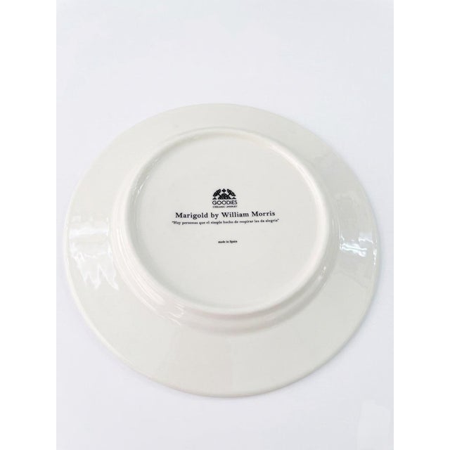 William Morris "Marigold" Blue and White Plates by Goodies - Set of 4 For Sale In West Palm - Image 6 of 8