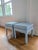 Sister Parish Burma Performance in Seaglass Parsons Ottomans - a Pair For Sale - Image 10 of 10