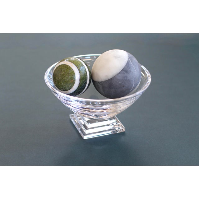 Transparent Waterford Metropolitan Crystal Platform Bowl For Sale - Image 8 of 10