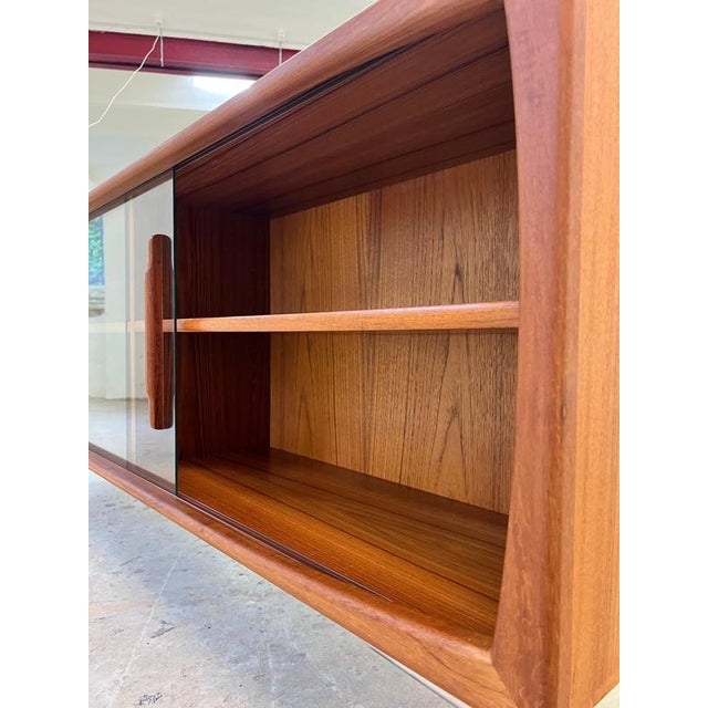 Display Sideboard in Teak with Chrome Feet from Dyrlund For Sale - Image 6 of 11