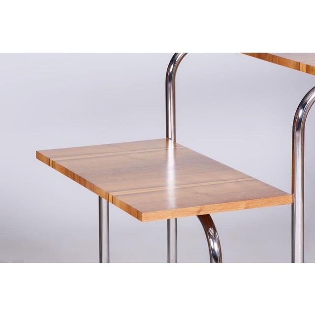 Czech Bauhaus Walnut Writing Desk by André Lurcat, 1930s For Sale - Image 6 of 16