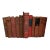 Shades of Red Vintage Book Set - 12 Pieces For Sale