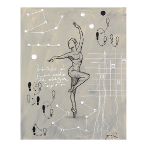 Traces of Grace - Contemporary Abstract Figurative Mixed Media Original Artwork by Soren Grau