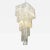 Camer Glass Five-tier Murano Glass Chandelier by Camer For Sale - Image 4 of 4