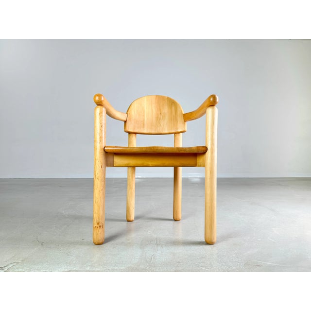 Mid-Century Armchair in Beech by Rainer Daumiller, 1960s For Sale - Image 10 of 10