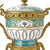 Turquoise 19th Century French Sèvres Porcelain Covered Decorative Potpourri / Urn For Sale - Image 8 of 10