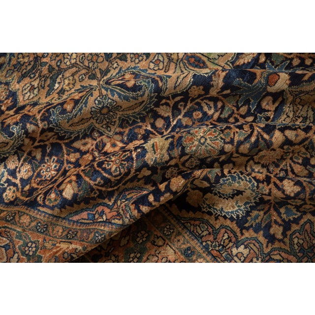 Vintage Farahan Sarouk Rug - 4'4" x 6'4" For Sale - Image 9 of 10