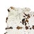 Vintage White Cowhide Rug, 1960s For Sale - Image 3 of 8