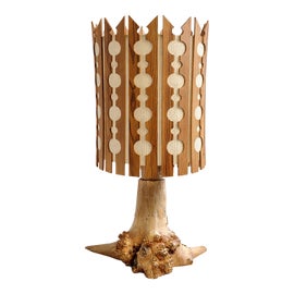 Example of Folk Art Table Lamps