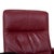 Animal Skin Set of Leather Atlantic Recliner and Ottoman in Red Genuine Leather from Stressless For Sale - Image 7 of 18