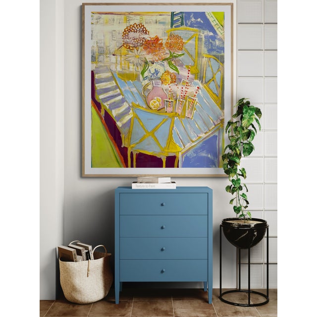 Large Painting "Lemonade Summers" Original by Shann Spishak For Sale - Image 9 of 11