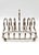 Classic vintage English 6-slice silverplate toast caddy / toast rack or letter holder / mail sorter. The Art Deco caddy...