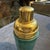 1950s 1950s Mid-Century Modern Green Goatskin and Brass Cocktail Shaker by Aldo Tura For Sale - Image 5 of 11