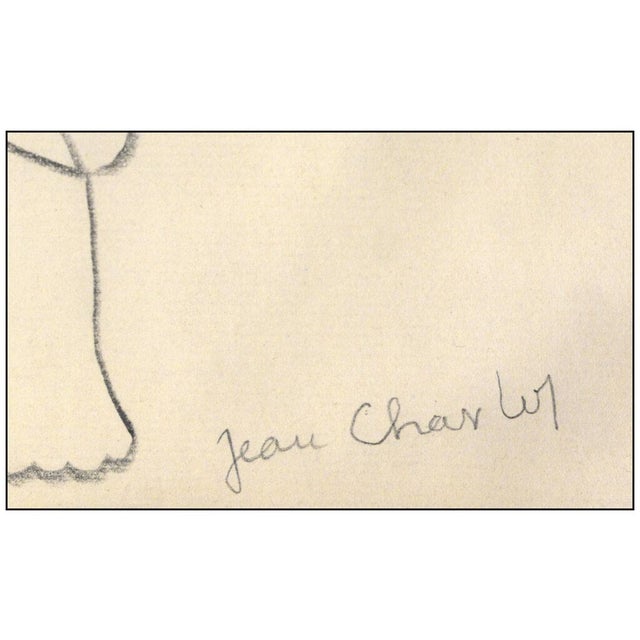 Contemporary 1920s The Hunter Drawing, Jean Charlot For Sale - Image 3 of 5