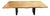 Beautiful English Elm Live Edge Dining Table with Butterflies For Sale