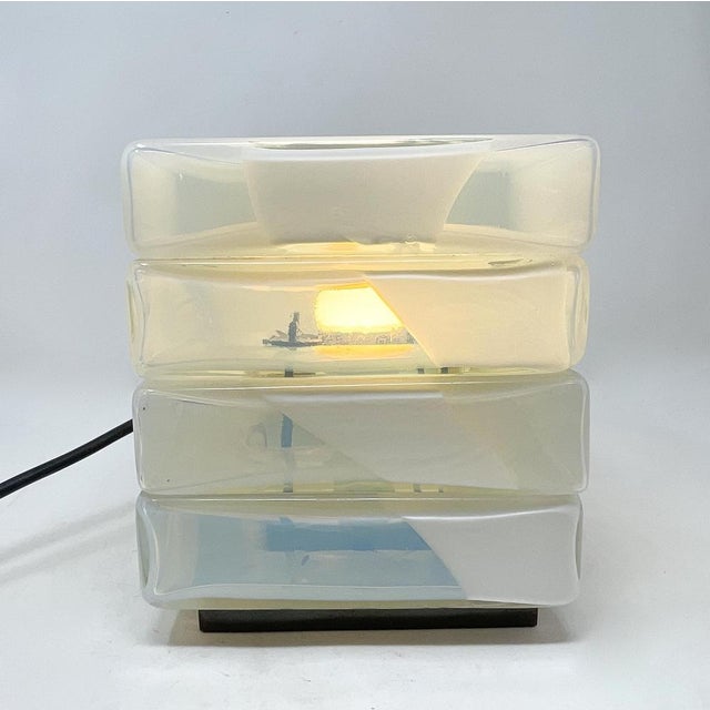 Mid-Century Table Lamp in Murano Glass by Carlo Nason, Italy, 1960s For Sale - Image 3 of 6