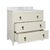 Worlds Away Matthew Izzo Home Enzo Antique White Single Porcelain Sink Bath Vanity For Sale - Image 4 of 9