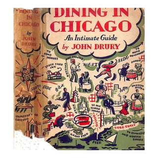 "Dining in Chicago: An Intimate Guide" 1931 Drury, John For Sale