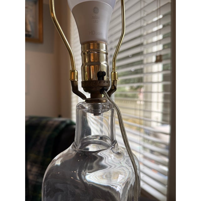 Simon Pearce Vintage Simon Pearce Woodbury Handblown Glass Table Lamp - Base Only For Sale - Image 4 of 4