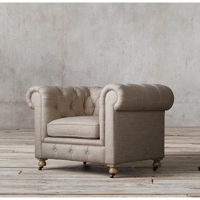 Kensington Upholstered Chair For Sale - Image 6 of 6