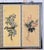 1970s Chinese Byobu "Traditional Floral Vignettes" on This 4-Panel Folding Screen Very Good Front Panels and Very Good + Back Panels For Sale In San Diego - Image 6 of 10