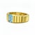 Topaz Solitaire Ring for Men Silver, Gold, Size 9.5 For Sale - Image 4 of 6