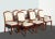 Mid-Century Modern Set of Eight Vintage Mid Century Modern Brown Saltman Walnut Dining Room Chairs For Sale - Image 3 of 12
