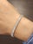 Modern 9.28 Ct Emerald Cut Diamond Tennis Bracelet For Sale - Image 3 of 8