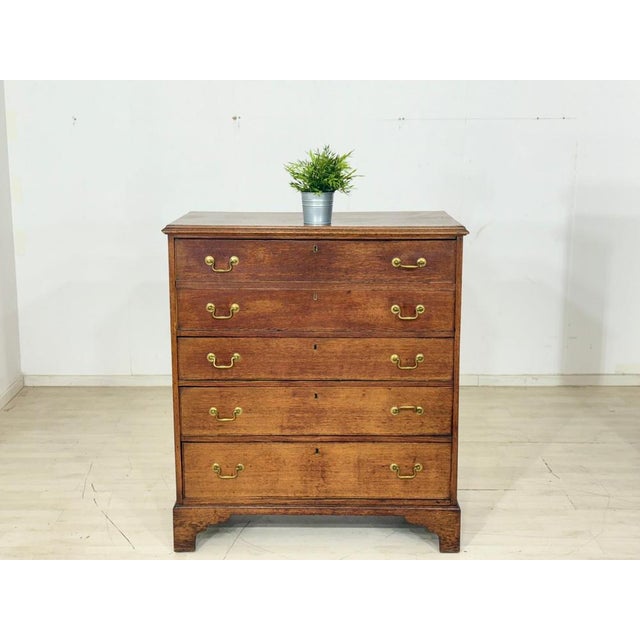 For sale is a stylish mahogany secretary desk in classic colonial style, dating from around 1900. This piece of furniture...