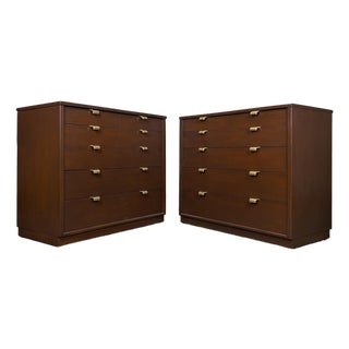 Mid Century Chest by Edward Wormley for Drexel Precedent Bachelor Chests/Dressers, A Pair For Sale