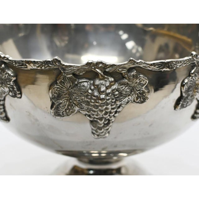 Silver Plated Wine Cooler For Sale - Image 3 of 7