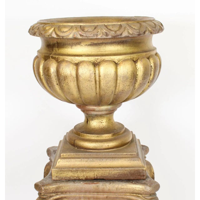 1980s Vintage Hollywood Regency Classical Garden Urns, 1980s, Set of 2 For Sale - Image 5 of 18