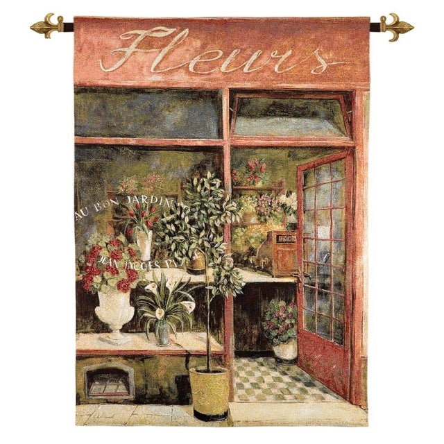 This beautiful tapestry is woven on a jacquard loom by skilled weavers, keeping alive the centuries old tradition of...