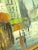 Wood 1950s Paris Street Scene Oil Paintings – Signed Cityscape Pair For Sale - Image 7 of 12