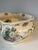 English Vintage English Ironstone Porcelain Floral Decorated Cachepot With Handles For Sale - Image 3 of 8