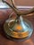 Vintage Brass Horn-Shaped Lamp Table Lamp For Sale - Image 9 of 13
