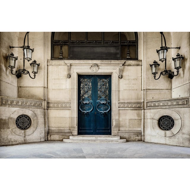 Guy Sargent, The Louvre Museum, Archival Pigment Print For Sale