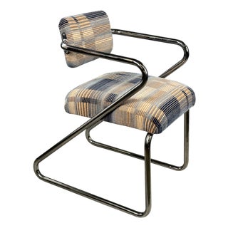 Bauhaus Chrome Armchair by G. Rohde for Mauser, 1930s For Sale